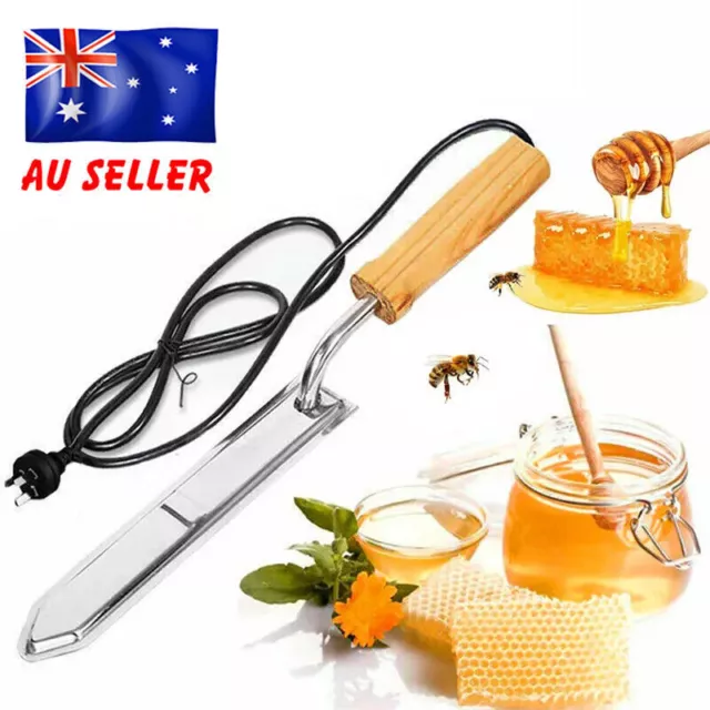 Electric Honey Bee Supply Scraping Extractor Uncapping Hot Knife Beekeeping