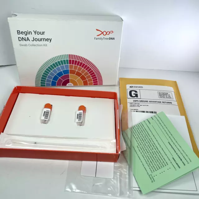 FamilyTreeDNA Family Finder + myDNA Wellness DNA Test DNA Ancestry Test Kit READ