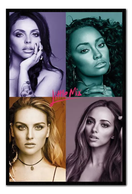 89427 Little Mix Group Quad Wall Print Poster UK