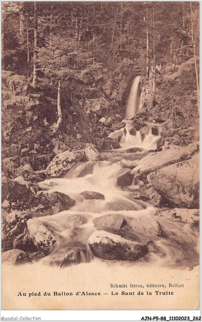 Carte Postale Ancienne – 88 Ballon D'Alsace – Hôtel Du Saut De La Truite – Vosges