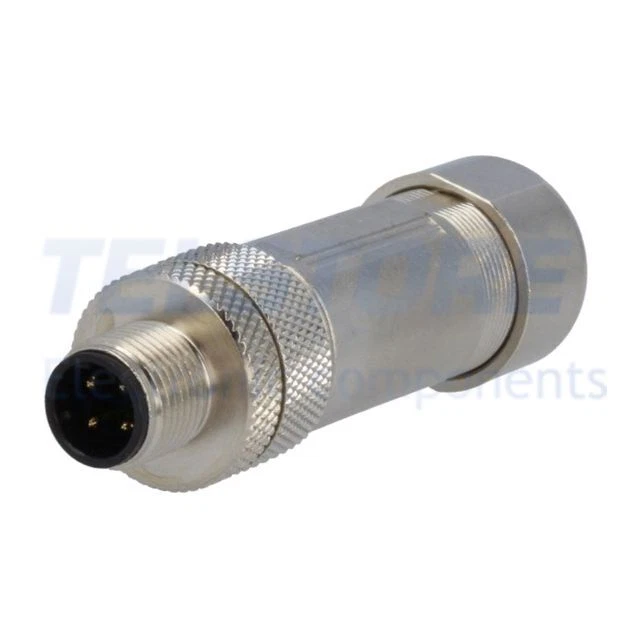 1pcs 71327 0986 EMC 102 Spina M12 PIN 4 maschio codice D-Ethernet sul conduttore