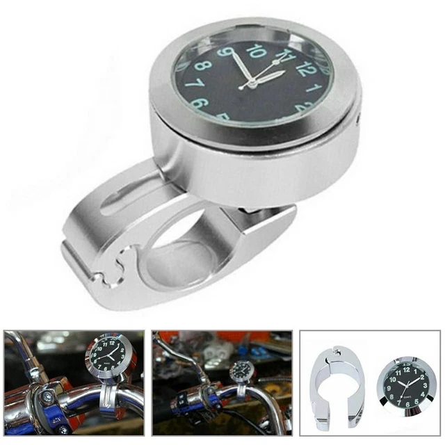 Horloge Moto Numérique ONEVER - Mini 2.7cm - Étanche IP64 - Collante - Pile AG4 Incluse