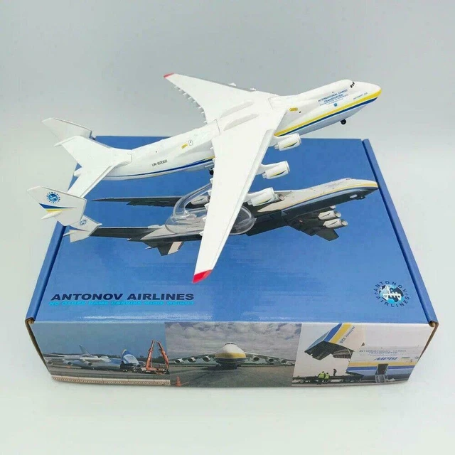 Torribaly Modèle Avion Antonov An-225 Mriya Alliage Métallique 1/400 - 20 Cm Réplique Détail