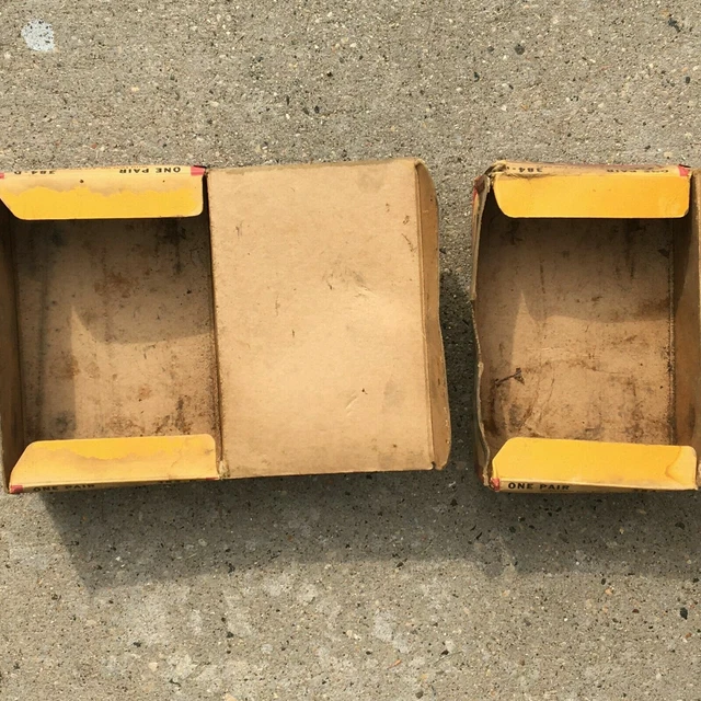 Vintage 2 - Empty Boxes ONLY! - Cannon Ball Barn Door Rollers 4