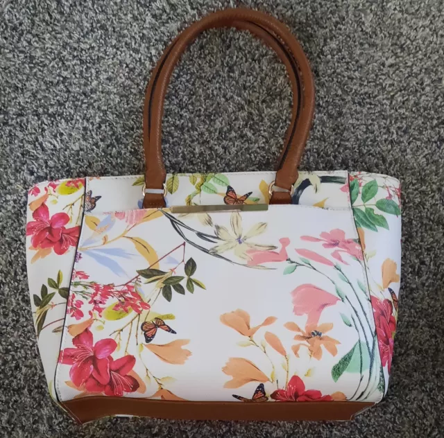 Apt 9 Floral Tote Handbag