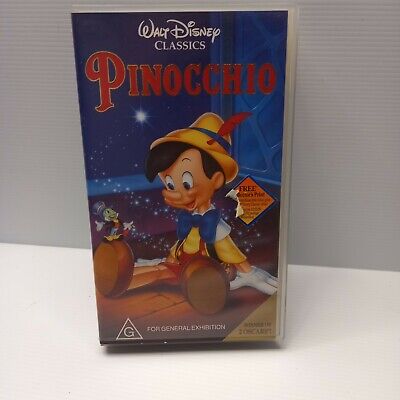 Walt Disneys Classics Pinocchio Vhs