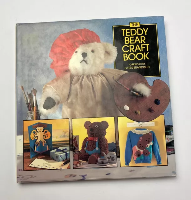 Vintage 1991 [ TEDDY BEAR CRAFT BOOK] Instructions & Patterns HARDCOVER