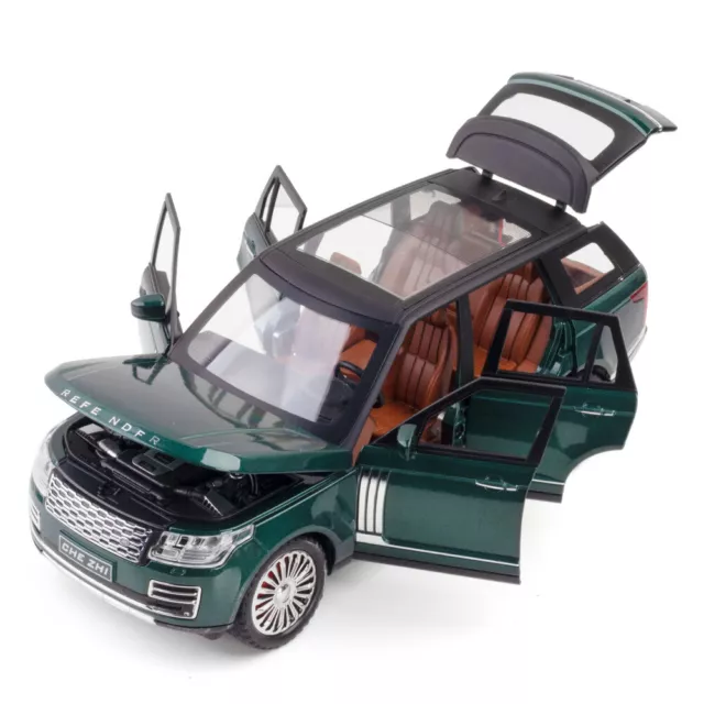 1:24 Land Rover Range Rover SUV Model Car Toy Collection Sound Light Kid Gift