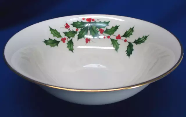 Lenox Holiday Pattern  9.75"Dia Large Serving Bowl