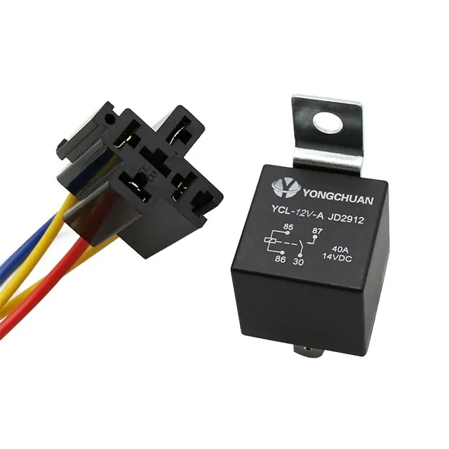 Relais 1 Canal Sur Rail DIN - Tension Réglable DC 5V/12V/24V - Neuf Pour Tableau Électrique