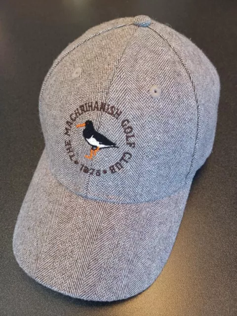 Rare The Machrihanish Golf Club In UK EST. 1876 Hat Strapback Baseball Cap VGC