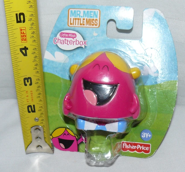 Mattel Fisher Price Mr. Men Little Miss Chatterbox 2 1/2" Figure