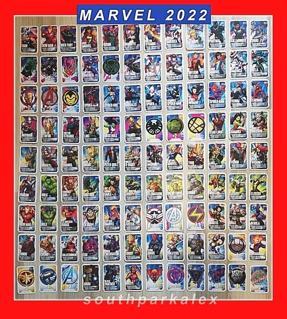 💖COMPLÈTE TON ALBUM Marvel Leclerc 2022 ⭐ CARTE AU CHOIX À L'UNITÉ OU EN  LOT ⭐ EUR 1,00 - PicClick FR