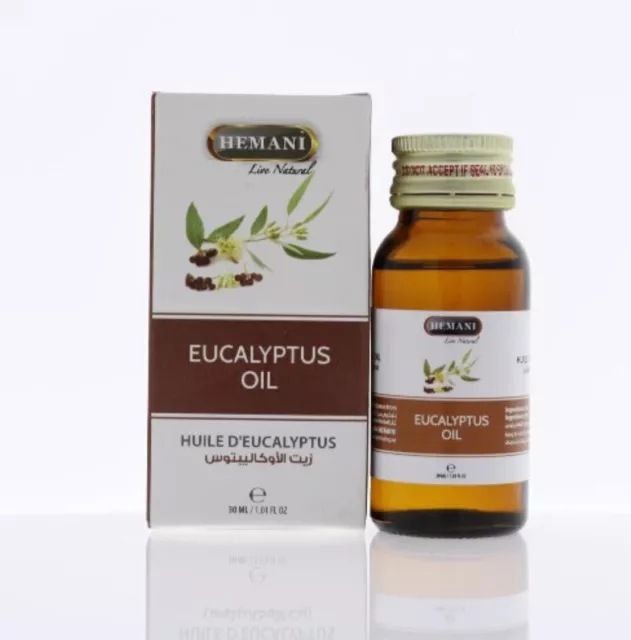 3X 30ml huile d'hémani huile d'eucalyptus