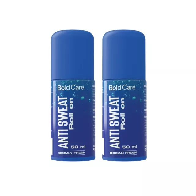 Bold Care Ocean Fresh Antitranspirant Deodorant Roll-on 50 ml (2er Pack)