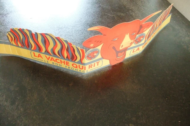 Ancien Chapeau Publicitaire La Vache Qui Rit, Benjamin Rabier, Tour De France, VQR, Collection