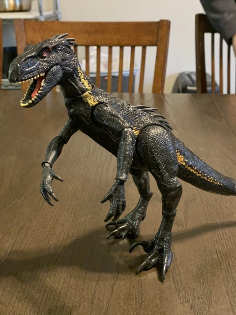 Posable Raptor MATTEL JURASSIC WORLD Super Posable Indoraptor Raptor Action Figure EUR ...
