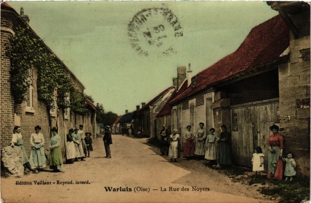 CPA WARLUIS - La Rue des Noyers (259619)