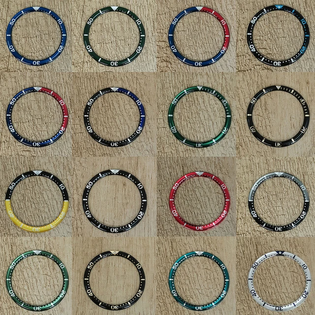 Dilwe Guarda L'orologio, Lunetta, Orologio Da Polso, Lunetta, Inserto - Foto 7