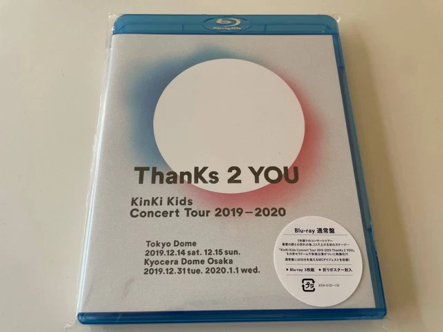 KINKI KIDS THANKS 2 YOU Blu-ray Concert Tour 2019-2020 3 Discs