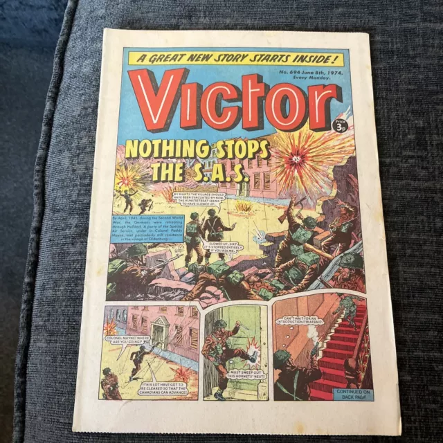 Victor Comic - No 694 - 8 June 1974 - 50th Birthday Gift