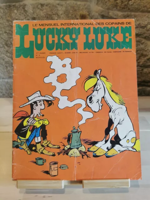 LE MENSUEL INTERNATIONAL DES COPAINS DE LUCKY LUKE N° 4       juin 1974