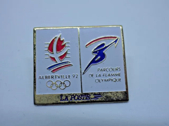 Pin's vintage année 90s  La poste JO albertville 92 lot R007