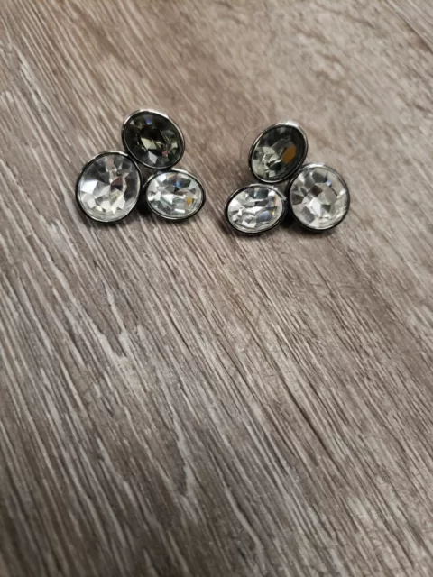 100% Authentic SWAROVSKI Crystal Pierced Earrings