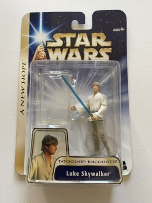 Luke 19.10.6.4 Sabre star wars luke skywalker blue lightsaber HASBRO 2009 LIGHT UP 