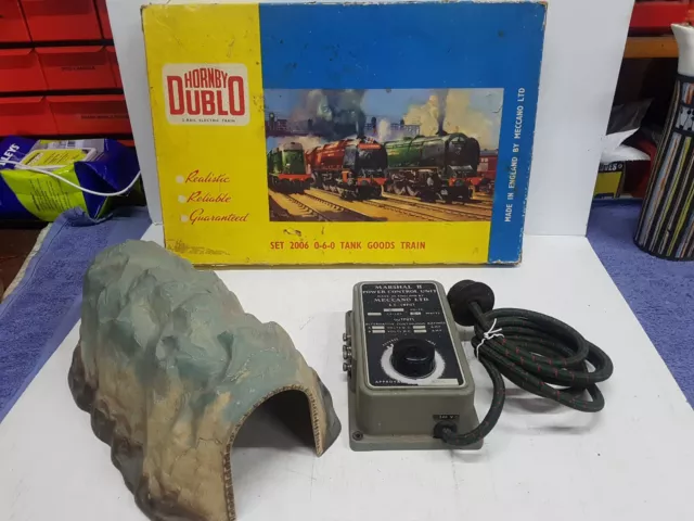 Vintage Hornby Dublo Train Set # 2006 0 6 0 Tank Goods Train