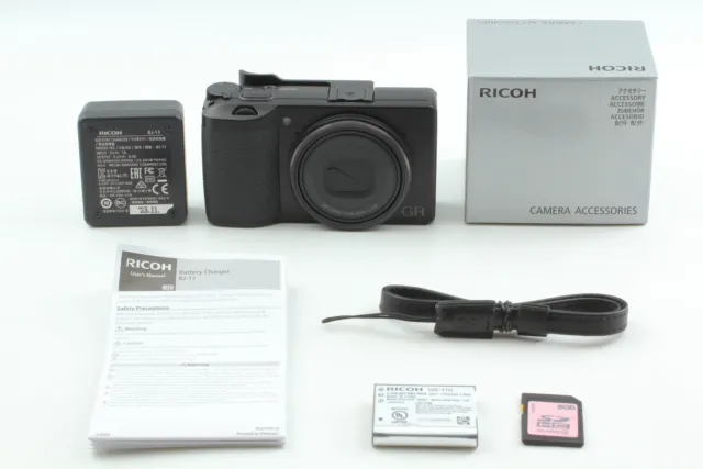 [Near MINT w/Strap] Ricoh GR III 24.2MP 18.3mm f/2.8 Digital Camera From JAPAN 3