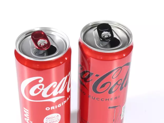 Prl) Coca Cola Lattina 330 Ml Vuota Original Taste Zero Empty Coke Tin Red Black