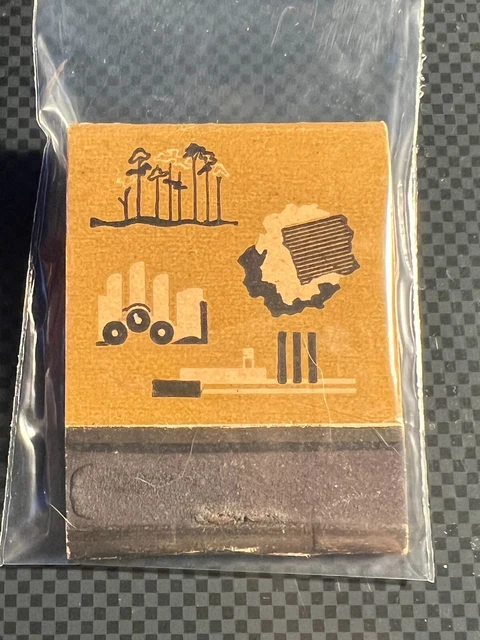 Vintage Matchbook - Container Corporation Of America - Unstruck!