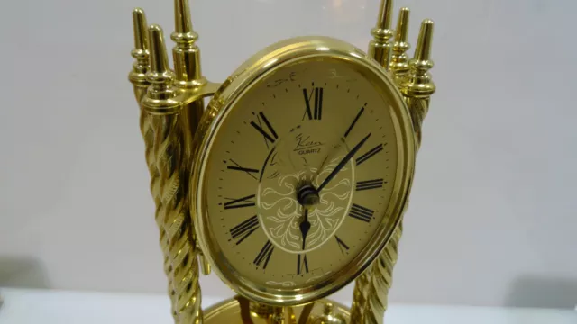 KERN OROLOGIO DA TAVOLO 400 GIORNI Quarzo Altezza cm 28 Made in germany - NUOVO-