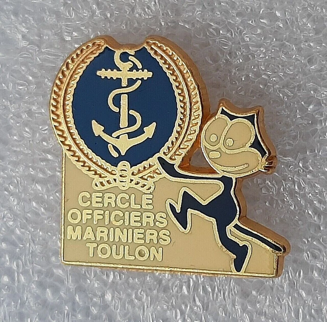 Patch Original Marine Nationale Française - Pyrotechnie Toulon - 96mm - Neuf