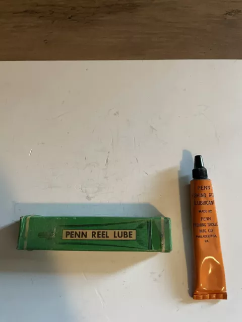VINTAGE PENN REEL Lube #24 With Box Tube GOOD CONDITION $9.99 - PicClick