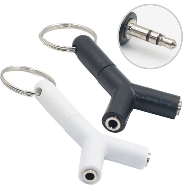 Adaptateur Type-C Vers Jack 3.5mm - Convertisseur Audio Pour Casque, Voiture, Tablette, PC - Longueur 10 Cm