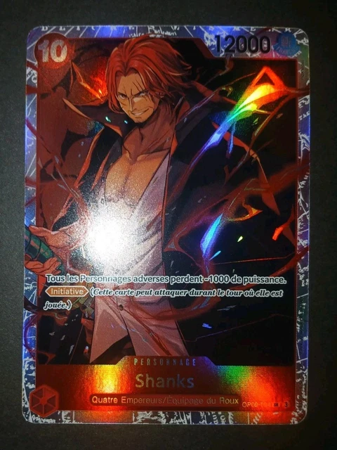 Carte One Piece Shanks Manga OP09 004 - Anglaise - Neuve Sous Emballage