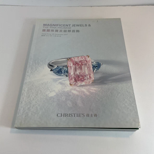 Christie's Catalog Magnificent Jewels & The Pink Promise Hong Kong 11/28/2017