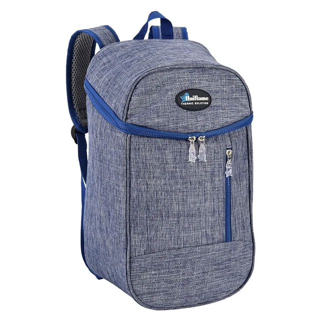 Sac à Dos Glacière 15L AKTIVE - Isotherme, Imperméable, 5 Poches - Idéal Pique-nique, Plage, Camping