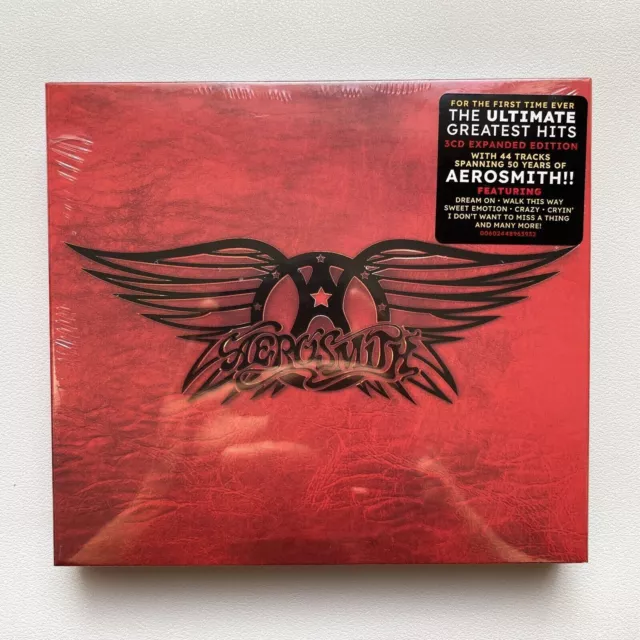 Aerosmith - Greatest Hits [Deluxe 3 CD] Classic Rock Music Album Brand New