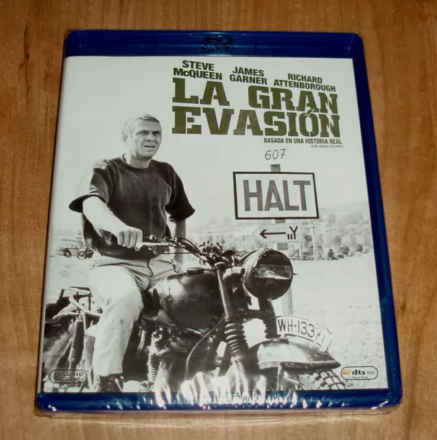 La Gran Evasion Blu-Ray Nuevo Precintado Accion Belico Historico (Sin Abrir) R2