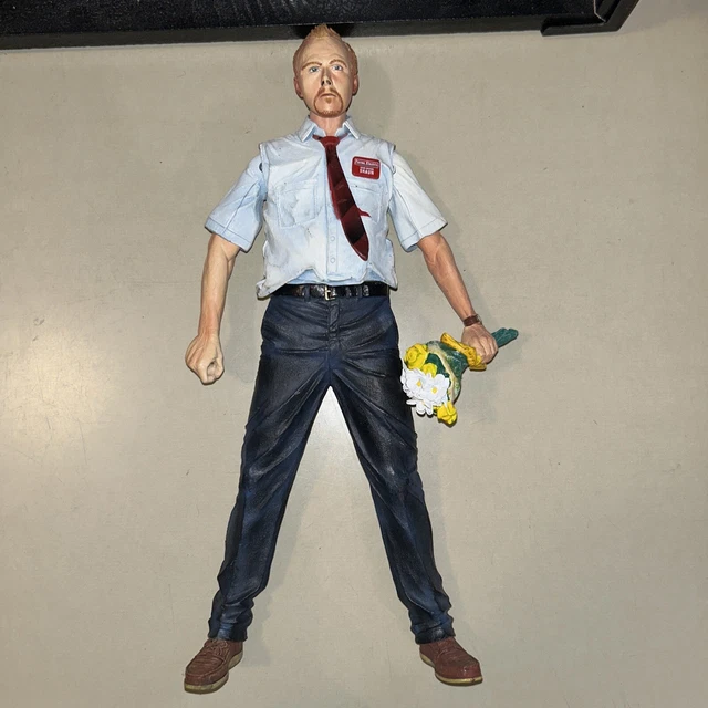 Neca Shaun Of The Dead Shaun Simon Pegg 12” Figure Reel Toys 2004 ( Read