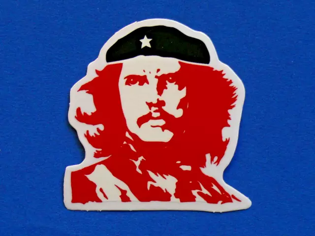 "CHE GUEVARA " Sticker (Aufkleber)     (6 cm x 6,6 cm)   NEU