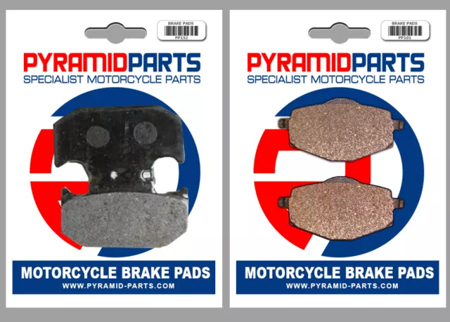 Front & Rear Brake Pads for Yamaha DT125 RE 05-06