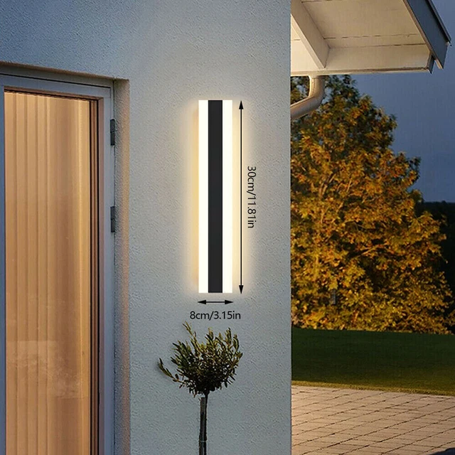 Lámpara de pared moderna baño inodoro luz de tocador espejo frontal lámpara LED impermeable