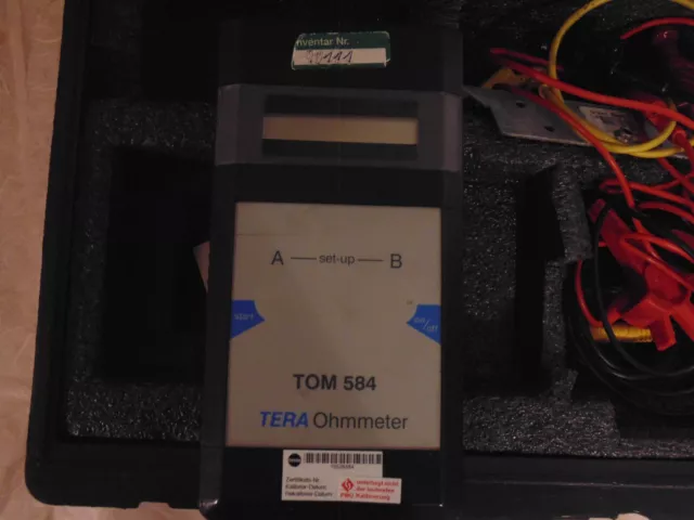 Tera Ohmmeter TOM 584