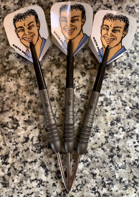 RARE TARGET KEITH Deller Stone Grip 23G Tungsten Darts