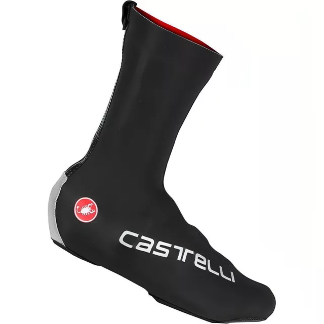 Castelli Diluvio Pro Cycling Bike Bycylce Shoe Covers - Black