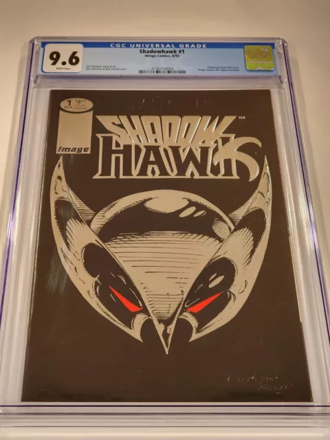 Shadowhawk 1 8/92 Image Comics CGC 9.6 White